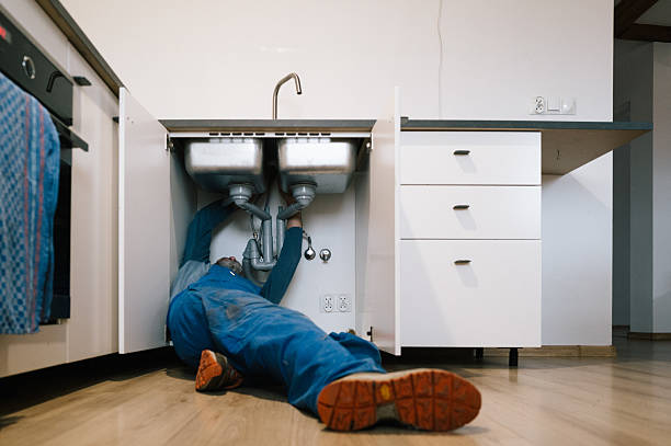 Professional Drain Cleaning technician working in Imlaystown, NJ